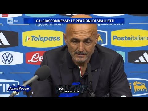 Calcioscommesse: le reazioni di Spalletti - Avanti Popolo 17/10/2023