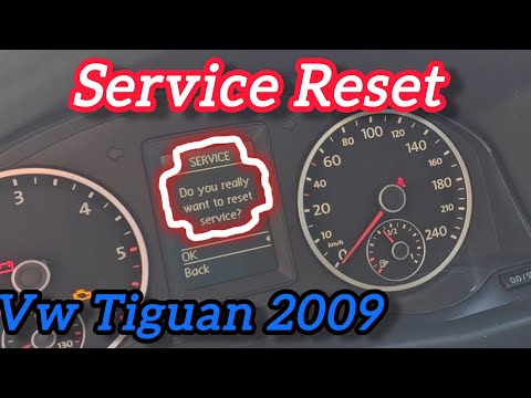 Сброс сервисного интервала на Volkswagen Tiguan 2009 года