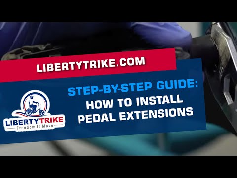 Liberty Trike | Step-by-Step Guide: Installing Pedal Extensions on Your Liberty Trike