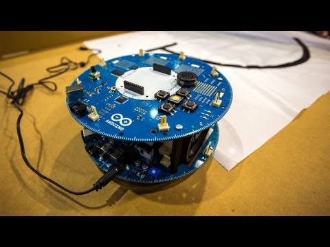 Hands-On with the Arduino Robot at Maker Faire 2013 - UCiDJtJKMICpb9B1qf7qjEOA