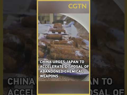 China urges Japan to accelerate disposal of abandoned chemical weapons