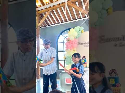 KESERUAN SULAP ULANG TAHUN SAMANTHA 🤣 #samantha #viralvideo #trending #fakesituation