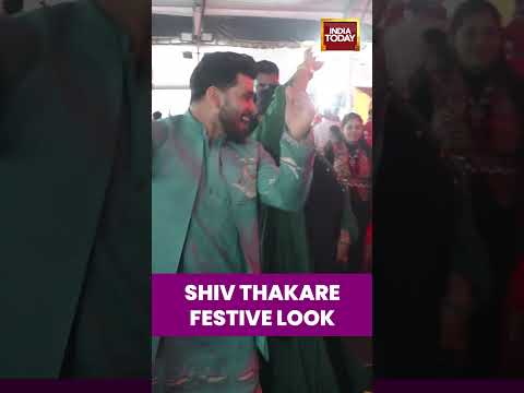 Shiv Thakare Attends Divya Raas Garba Night In Style | India Today #garbanight #shivthakare