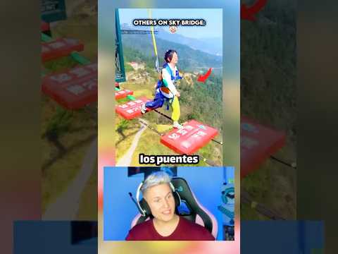 NO VAS A CREER A ESTAS PERSONAS EN EL PUENTE DEL CIELO 😨