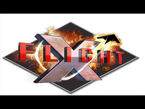 X Flight Left Side POV Six Flags Great America