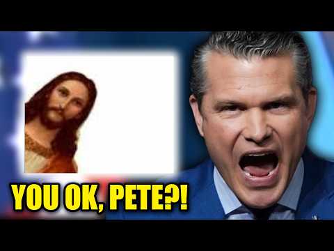 Hegseth FLIPS OUT And Invokes JESUS While Questioned About War Crimes