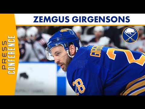 Zemgus Girgensons 2022 Buffalo Sabres Heritage Classic Jersey