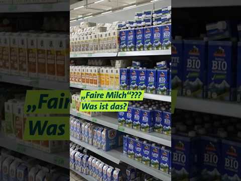 Faire Milch - was ist das? #milchpreis #unserland #shorts