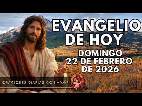 Evangelio de hoy Domingo, 22 de Febrero de 2026 - Jesús ayunó 40 días y el diablo le tentó