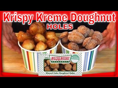 Krispy Kreme Doughnut Holes!  (Made from Can Biscuits!)