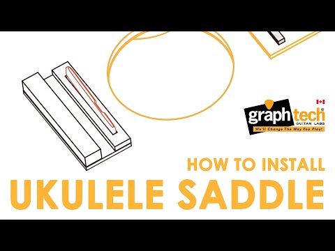 How To Install a Ukulele Saddle