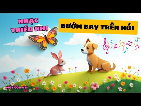 BƯỚM BAY TRÊN NÚI || NHẠC THIẾU NHI || MỘT CON VỊT