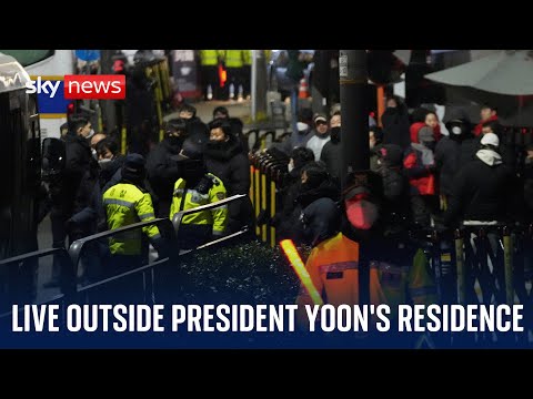 South Korean authorities attempt to arrest President Yoon for second time