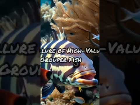 WILD LIFE : GROUPER, UNDERWATER MONSTER RANK ECOSISTEM | RIVER | SEA #sungaiamazon #shorts