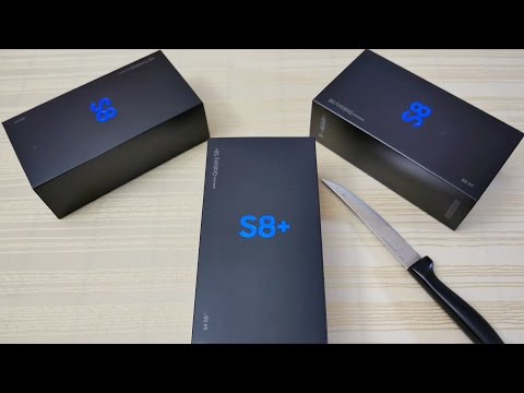 Galaxy S8 and S8 Plus Triple Unboxing! All US Colors! (4K) - UCgRLAmjU1y-Z2gzOEijkLMA