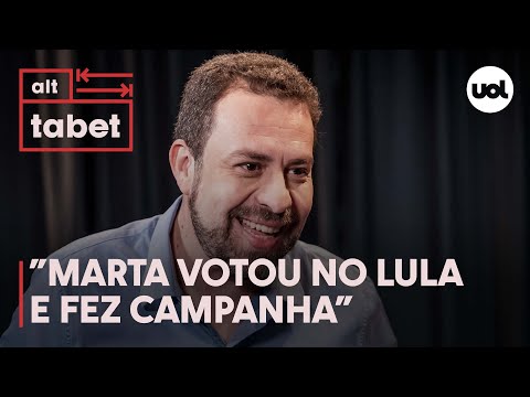 Boulos defende Marta Suplicy após críticas por ela deixar a prefeitura de Nunes: 'Houve coerência'