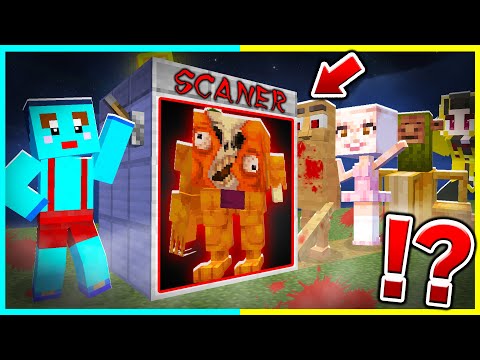 スキャナーを使ってニセモノのブレインロットを見つけるマインクラフト👀【まいくら / マインクラフト】