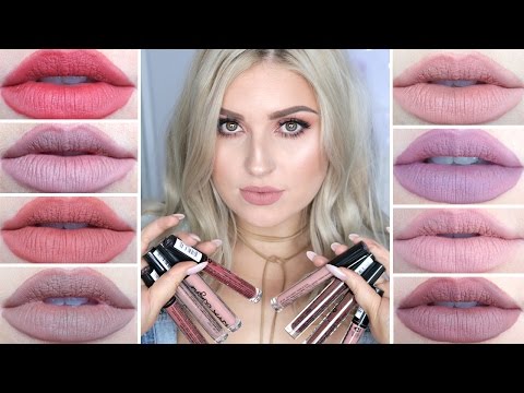 NYX Lip Lingerie Swatches! ? Review, First Impression & Lip Swatches