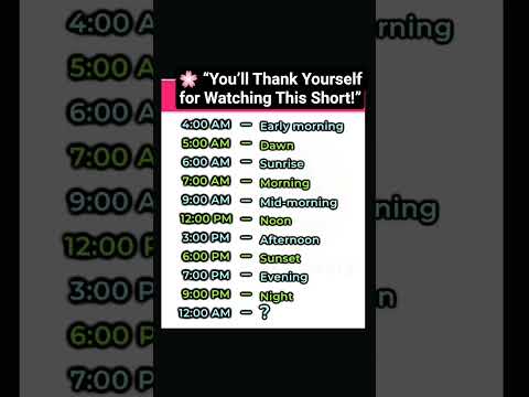 🌸 “You’ll Thank Yourself for Watching This Short!” #spokenenglish #englishspeaking #englishgrammar