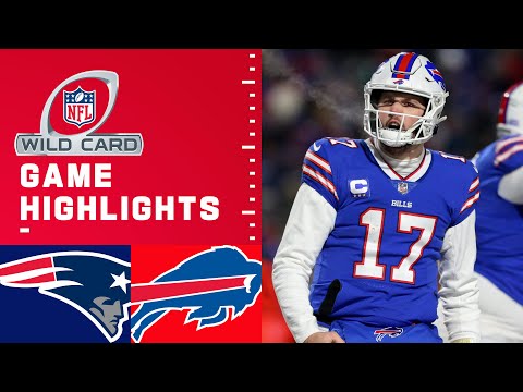Buffalo Bills Highlights vs. New England Patriots | 2021 Playoffs Wildcard video clip