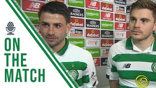 🎙️ Greg Taylor and James Forrest on the Match | Celtic 2-0 St Mirren