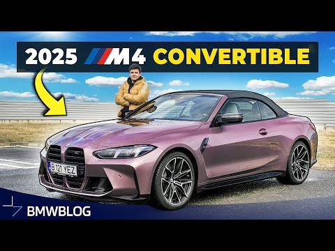 2025 BMW M4 Competition xDrive Convertible Review - More Power and Fun!