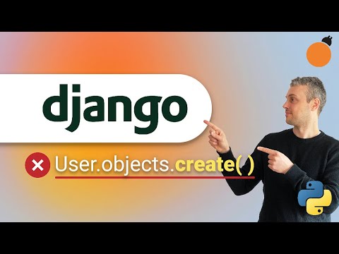 The problem with User.objects.create() in Django!