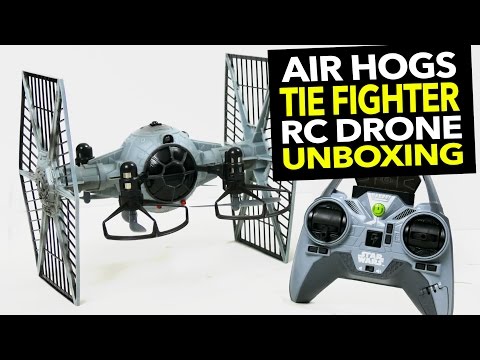 Star Wars: Air Hogs Tie Fighter Drone RC Unboxing - UCiqTEhDiWz1eb7exfWiy5TA