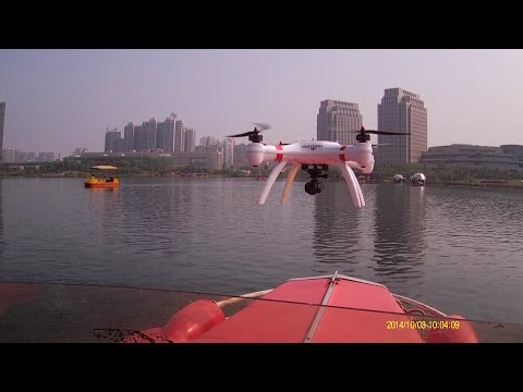 Fun at Lake Park with Mariner Quadcopter flown from boat - UCsFctXdFnbeoKpLefdEloEQ