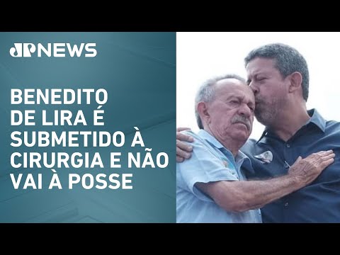 Arthur Lira se emociona ao falar da saúde do pai, prefeito de Barra de São Miguel (AL)