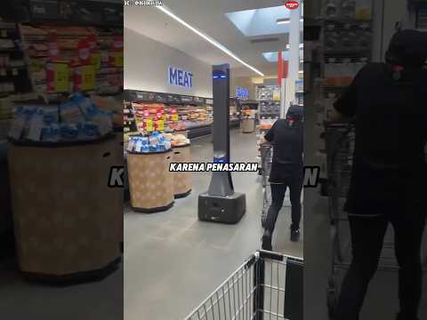Cewek itu Kaget dengan Jawaban Robot di Supermarket