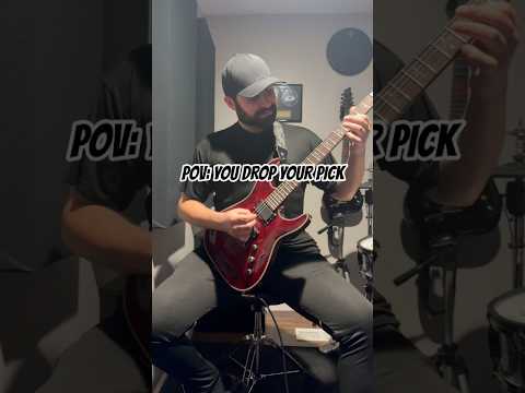 POV: Your guitar pick slipping from your fingers 🎸😫🤦‍♂️
