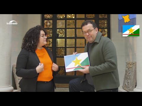 Bandeira de Roraima registra a exuberância da mata e a riqueza do solo Bandeira de Roraima registra a exuberância da mata e a riqueza do solo