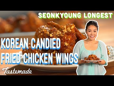 Korean Candied Fried Chicken Wings I Seonkyoung Longest