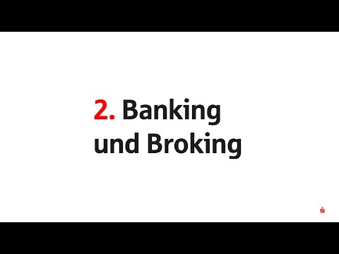Teil 2/6 - Banking und Broking - Rundgang durch das Online-Banking