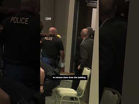 Protesters stun-gunned at Marjorie Taylor Greene town hall