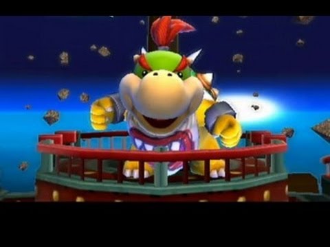 Super Luigi Galaxy 100% Walkthrough - Part 6 - Bowser Jr.'s Airship Armada & Gusty Garden - UCg_j7kndWLFZEg4yCqUWPCA