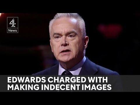 Former BBC presenter Huw Edwards charged with making indecent images of children