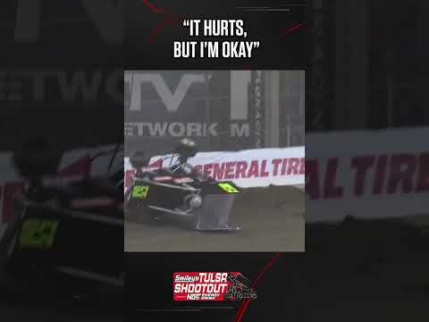 😁 That's the right attitude! #tulsashootout  #dirttrackracing - dirt track racing video image