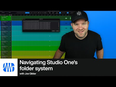 Navigating Studio One's Folder System | PreSonus