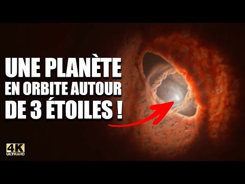 DÉCOUVERTE de la PREMIÈRE PLANÈTE en orbite autour de 3 ...