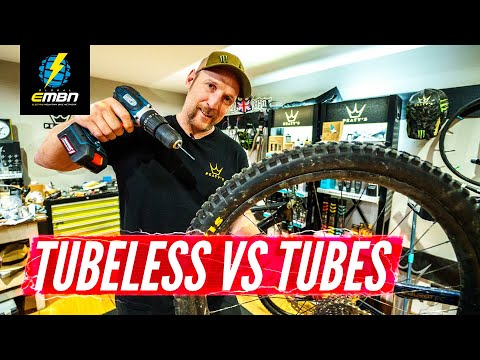 Tubeless Vs Inner Tube | What's Faster To Fix? Feat. Steve Peat