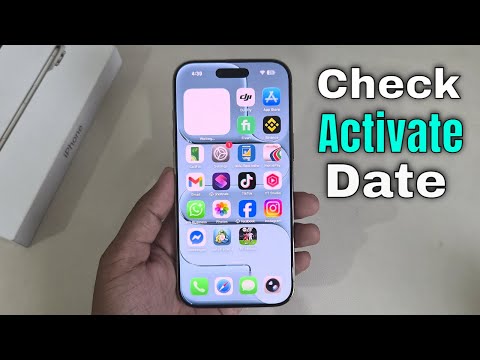 iPhone 17 Air: how to check first use of iPhone activation date?