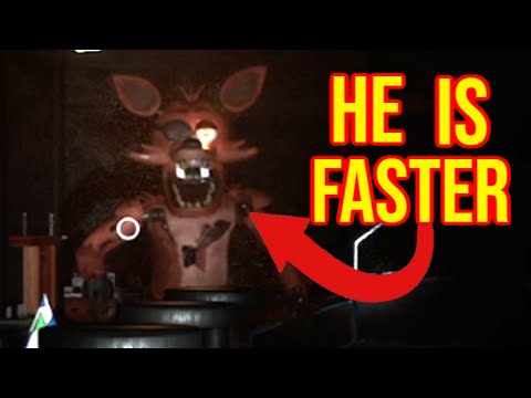 You CAN NOT Outrun Foxy In FNAF Freeroam...