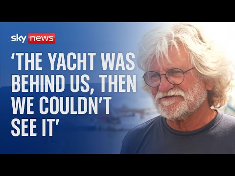 Captain describes 'traumatic' yacht rescue after 'violent' storm sunk vessel