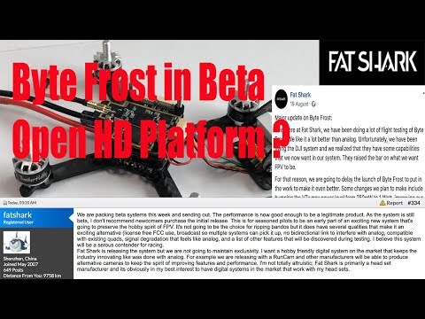 Fatshark Byte Frost Update - Now In Beta & Now An Open HD Platform ? - UCxpgzA0iO-7anEAyiLMDRmg