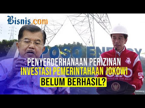Di Hadapan Jokowi, JK Curhat Rumitnya Investasi Pembangkit Listrik