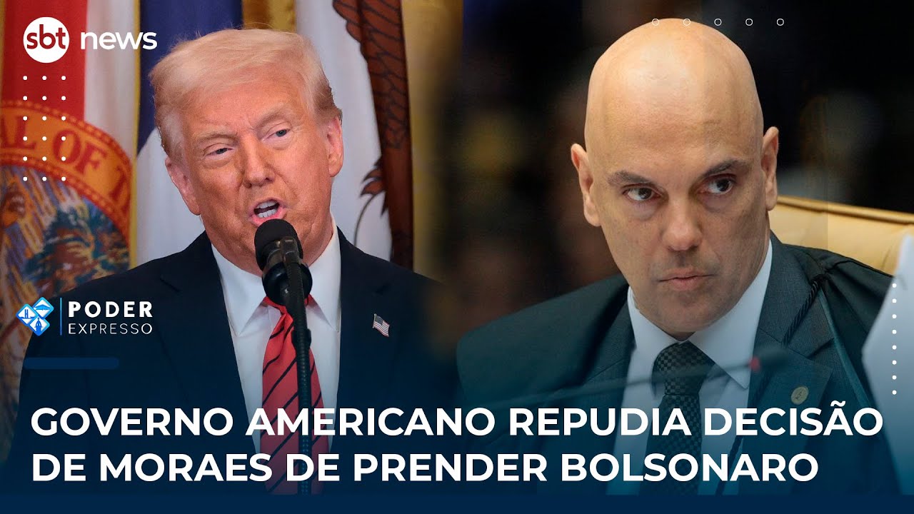 Governo americano repudia decisão de Moraes de prender Bolsonaro | SBT News