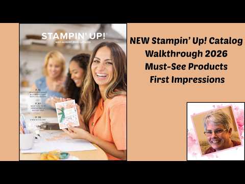NEW Stampin’ Up! Catalog Walkthrough 2026 | Must-See Products + First Impressions