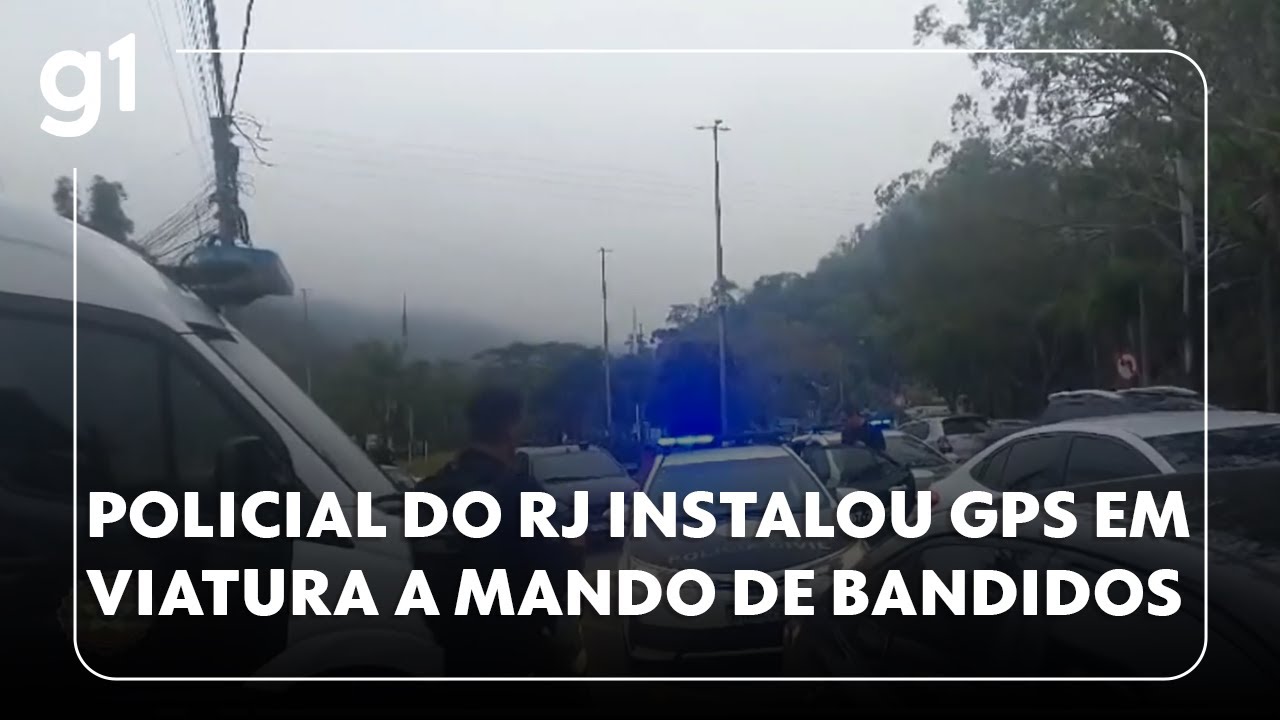 Policial do Rio de Janeiro instalou GPS em viatura a mando de bandidos